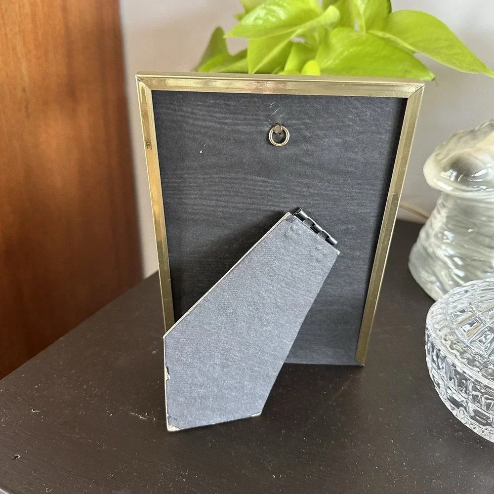 Vintage Brass Picture Frame 5